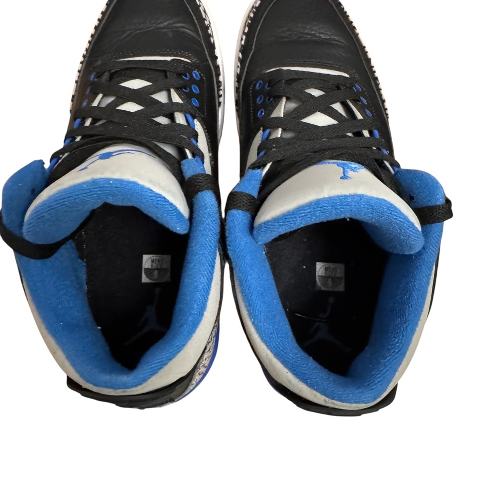 Nike Air Jordan 3 Retro Sport Blue 136064-007 Sneaker 2014‎ - Picture 9 of 11